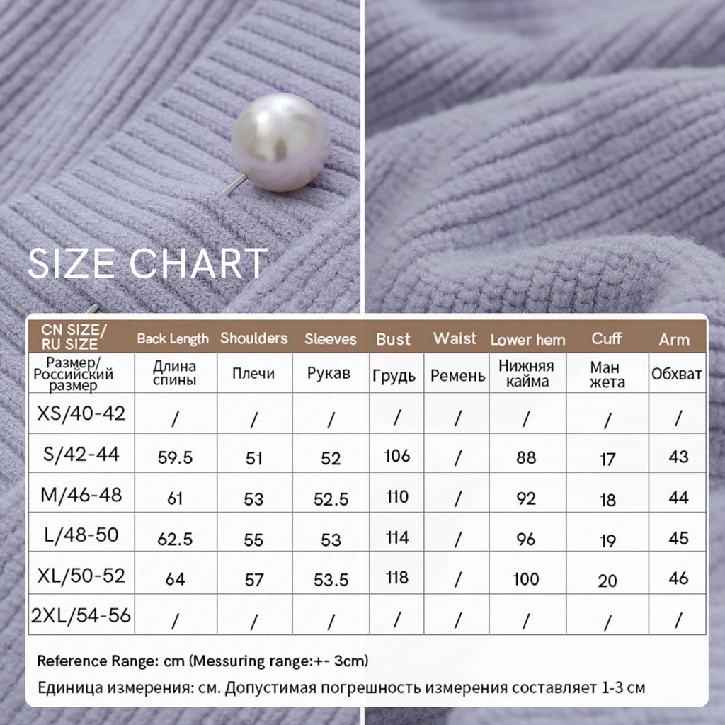 Women's V-Neck Knit Sweater - Detachable Collar Minimalist Top