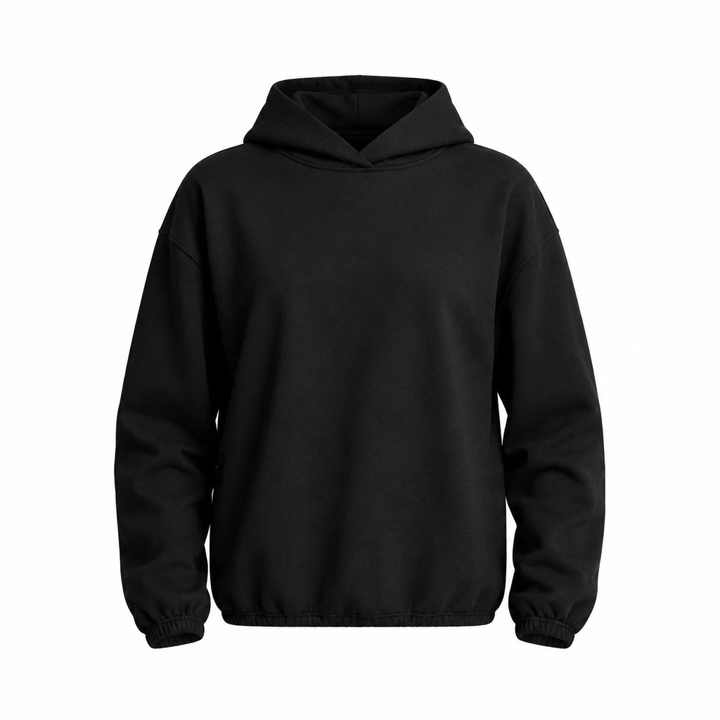 Women's Oversized Fleece Hoodie - Drop Shoulder Winter Fashion