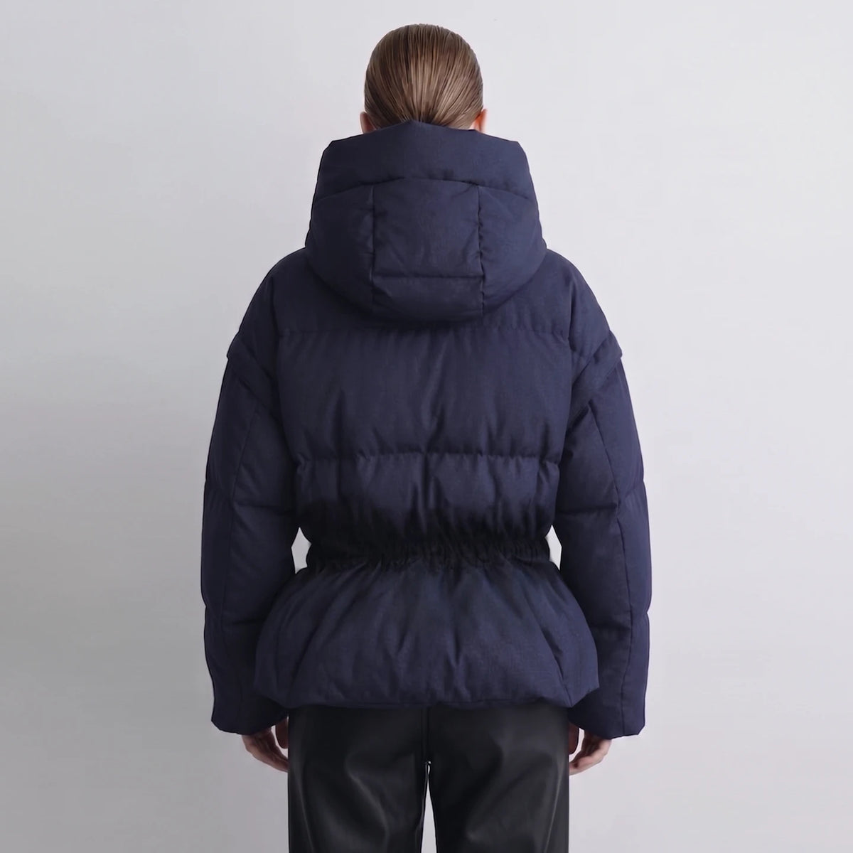 Amii 2-in-1 Down Puffer Jacket | Detachable Sleeves Winter Vest