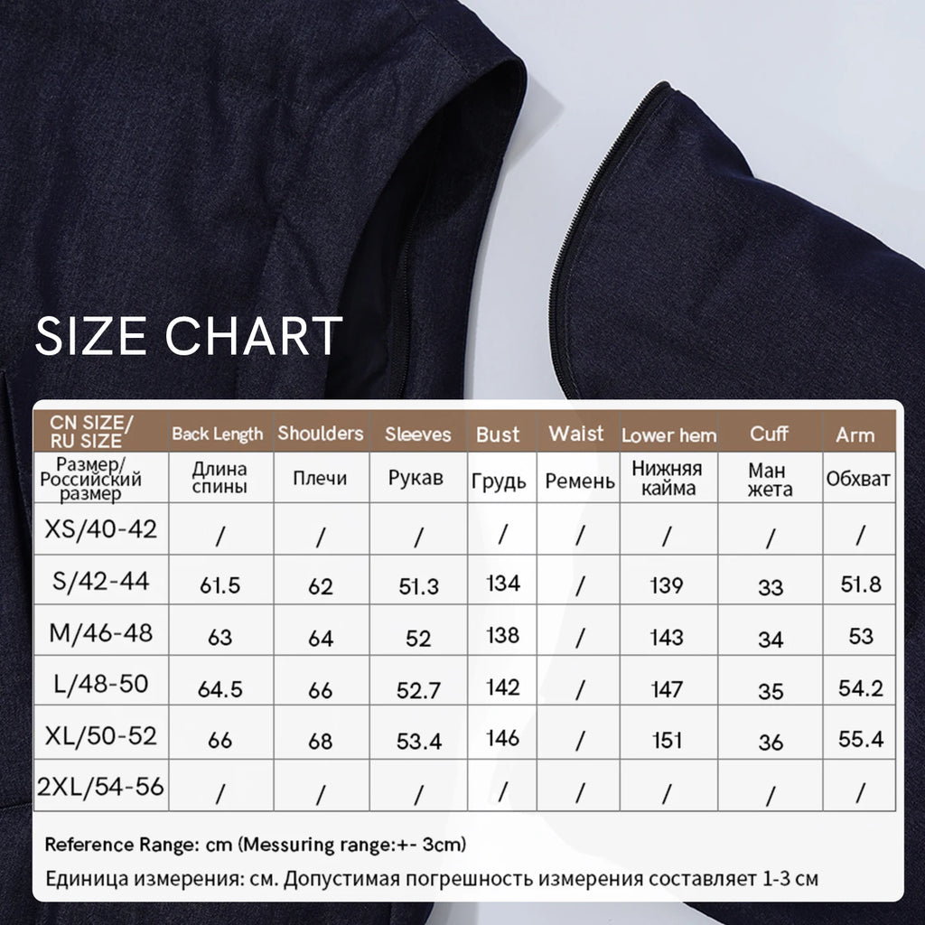 2-in-1 Down Puffer Jacket Minimalist Detachable Sleeve Winter Vest