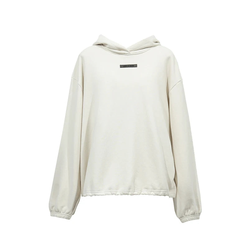 Women's Oversized Fleece Hoodie - Drop Shoulder Winter Fashion